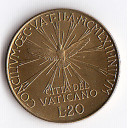 1962 - 20 Lire Vaticano Giovanni XXIII "Concilio" Anno IV Fdc